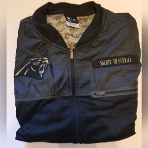 Nike Carolina Panthers Salute to Service  windbreaker Men's medium